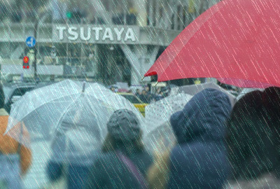 東京の婚活パーティー会場は雨5